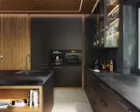 dom z basenem kuchnia 03