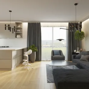 apartament z biokominkiem 2