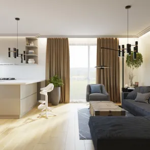 apartament z biokominkiem 2