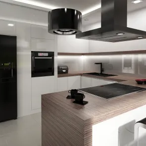 aprtament dwupoziomowy czarno bialy   ps dd   a.majewski w02 u01