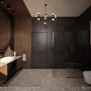 dom w stylu nowoczesnym zabor  