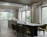 dom w stylu nowoczesnym zabor  