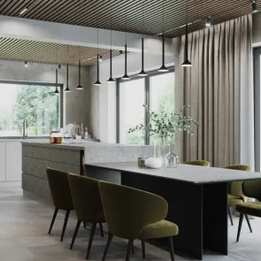 dom w stylu nowoczesnym zabor  