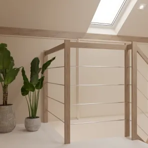 sypialnia i gabinet z sypialna na poddaszu  